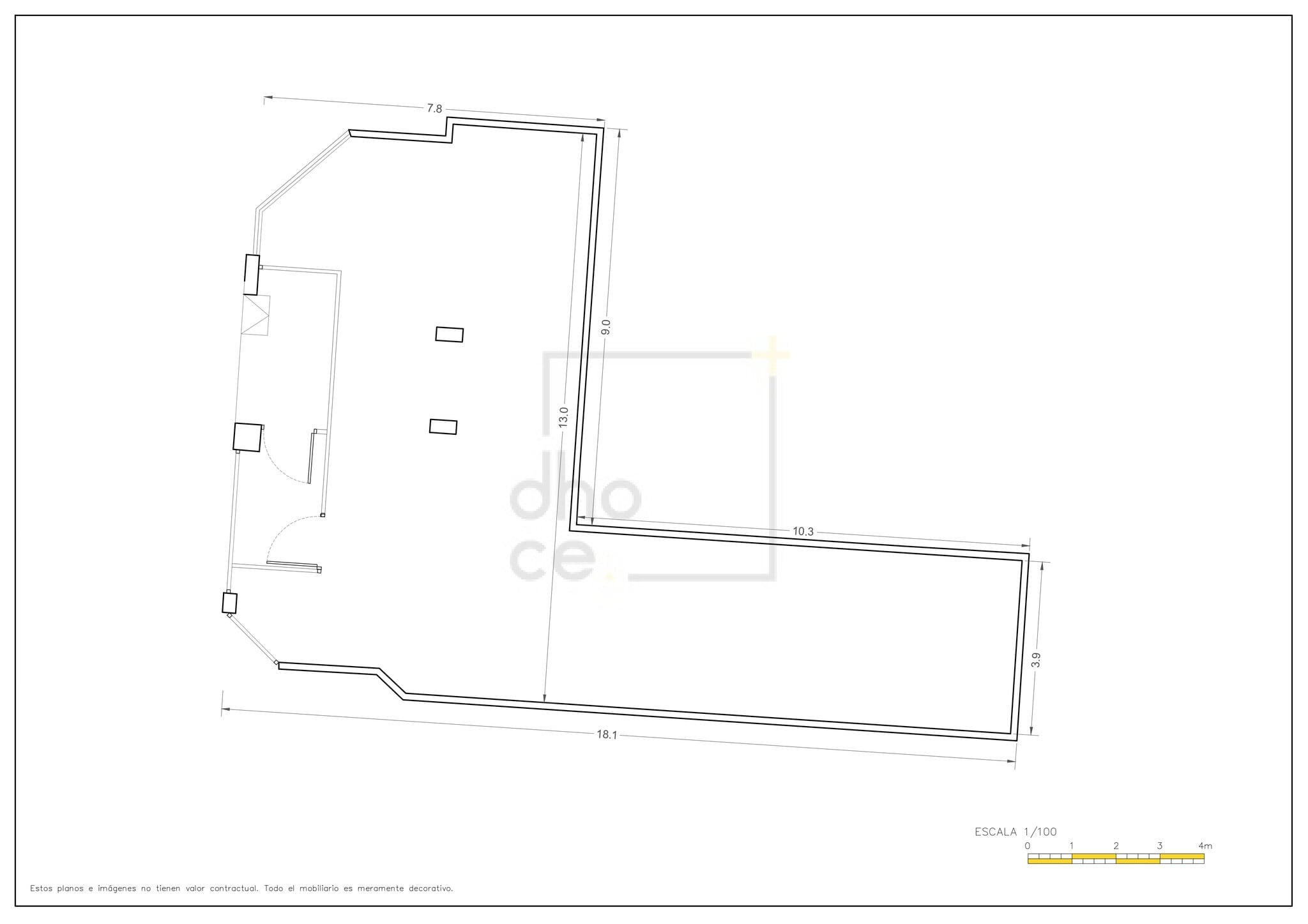 Calle Narváez, 57, Madrid, Madrid for lease Typical Floor Plan- Image 1 of 1