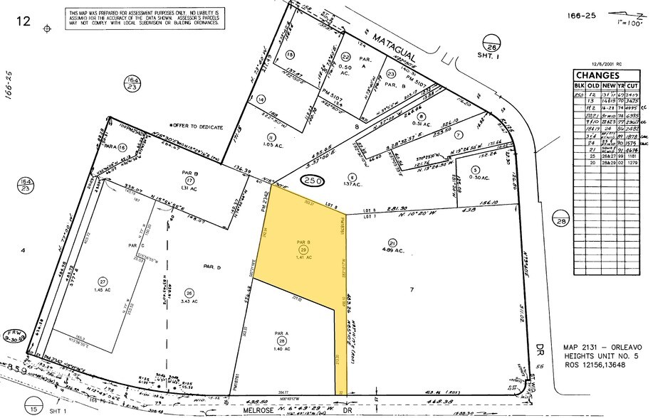 450 S Melrose Dr, Vista, CA à louer - Plan cadastral - Image 2 de 29
