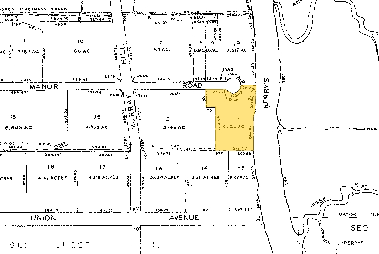 180 Manor Rd, East Rutherford, NJ à vendre - Plan cadastral - Image 1 de 1