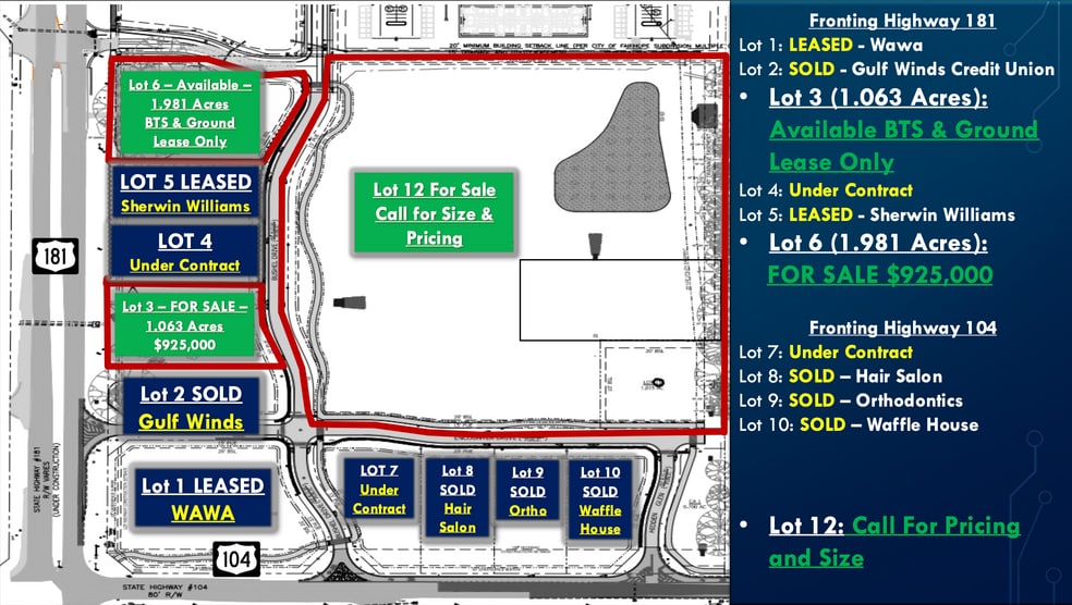 Highway 181 and Highway 104, Fairhope, AL for sale - Building Photo - Image 3 of 3
