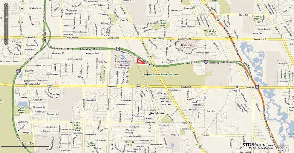 600 Waukegan Rd, Northbrook, IL à vendre - Photo du bâtiment - Image 2 de 3