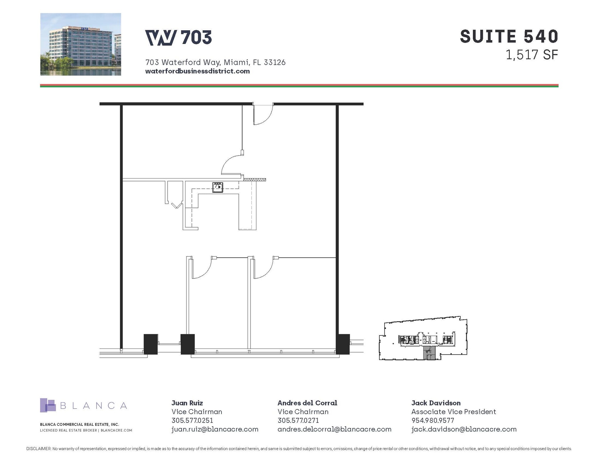 5200 Waterford District Dr, Miami, FL à louer Photo intérieure- Image 1 de 1