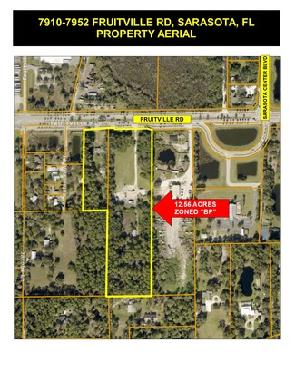 Plus de détails pour 7910-7952 Fruitville Rd, Sarasota, FL - Terrain à vendre