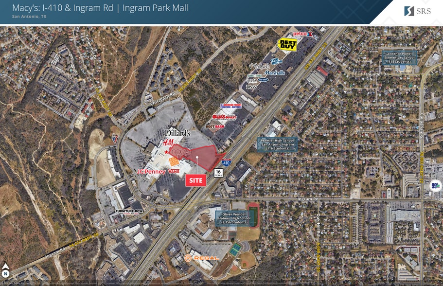 6301 NW Loop 410, San Antonio, TX à vendre - Aérien - Image 2 de 8