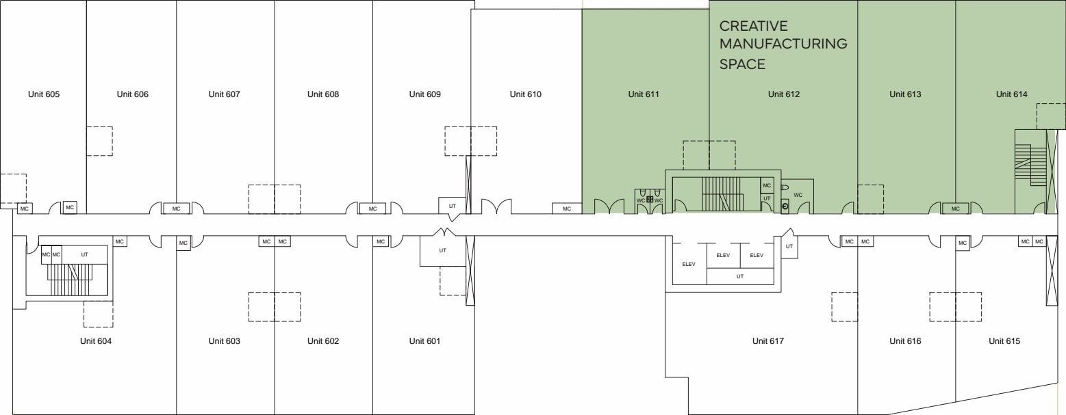 865 Terminal Av, Vancouver, BC à louer Plan d’étage- Image 1 de 1