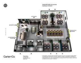 5451 Avenida Encinas, Carlsbad, CA for lease Floor Plan- Image 2 of 4