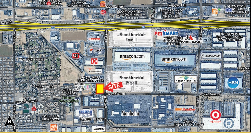 8348 W Van Buren St ave, Tolleson, AZ for lease - Building Photo - Image 2 of 3