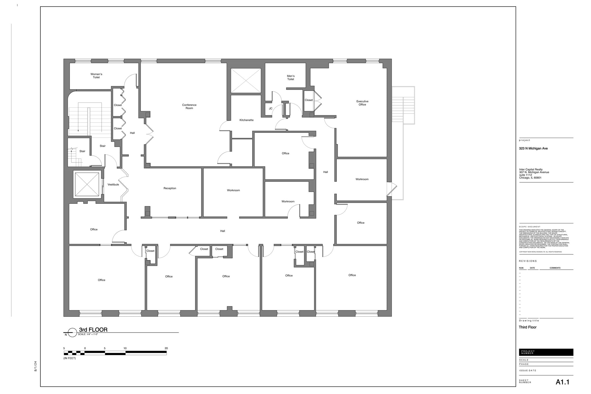 307 N Michigan Ave, Chicago, IL for lease Site Plan- Image 1 of 1