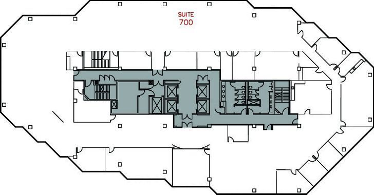 18100 Von Karman Ave, Irvine, CA à louer Plan d’étage- Image 1 de 1