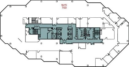 18100 Von Karman Ave, Irvine, CA à louer Plan d’étage- Image 1 de 1