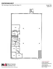 1661 Worthington Rd, West Palm Beach, FL à louer Plan d’étage- Image 1 de 1