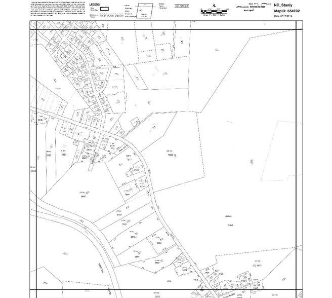 US Highway 52 South, Albemarle, NC à vendre - Plan cadastral - Image 1 de 1