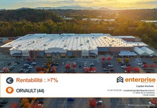 Nantes - Aérien  Vue de la carte