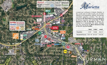 1395 E Cobb Dr, Marietta, GA - Aérien  Vue de la carte - Image1
