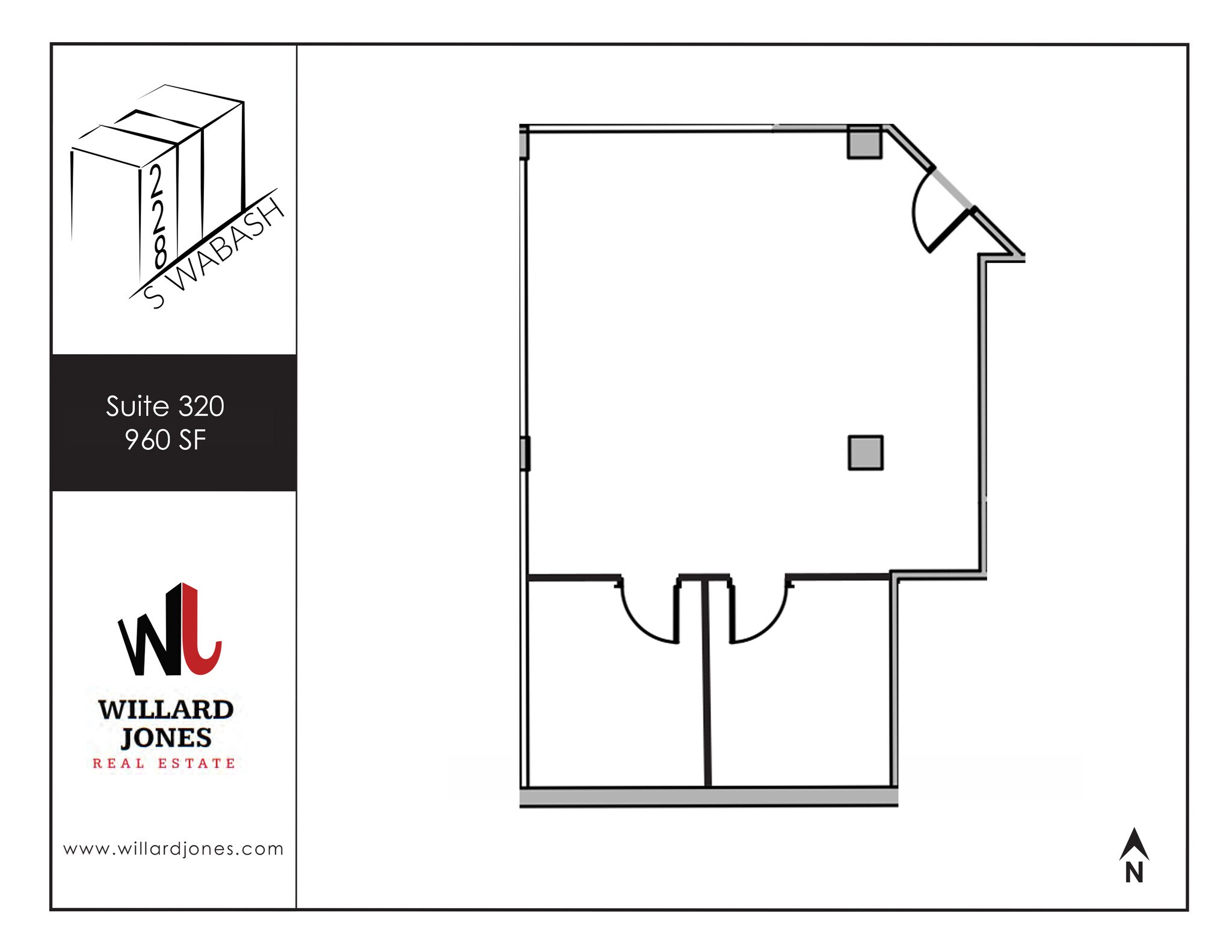 228 S Wabash Ave, Chicago, IL for lease Floor Plan- Image 1 of 1