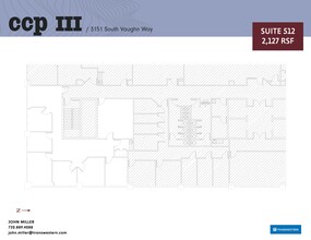 3131 S Vaughn Way, Aurora, CO for lease Site Plan- Image 2 of 2