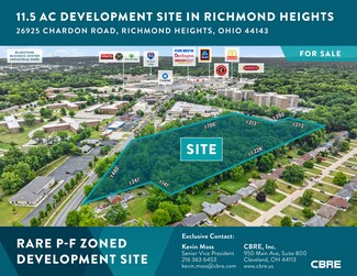 Plus de détails pour Chardon Rd, Richmond Heights, OH - Terrain à vendre
