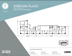 5949 Sherry Ln, Dallas, TX for lease Floor Plan- Image 2 of 2