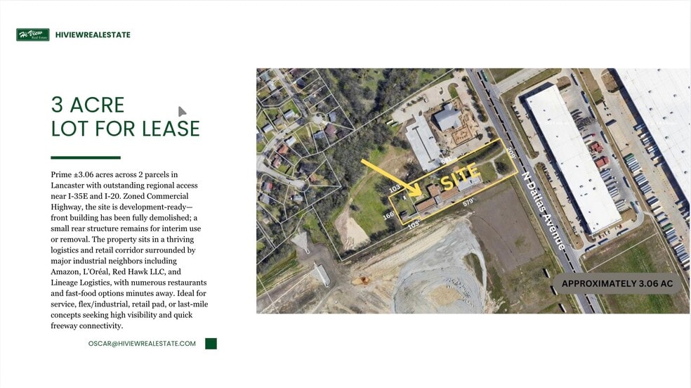 3903 Dallas ave, Lancaster, TX for lease - Building Photo - Image 3 of 3