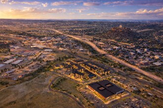 401 Prairie Hawk Dr, Castle Rock, CO - Aérien Vue de la carte