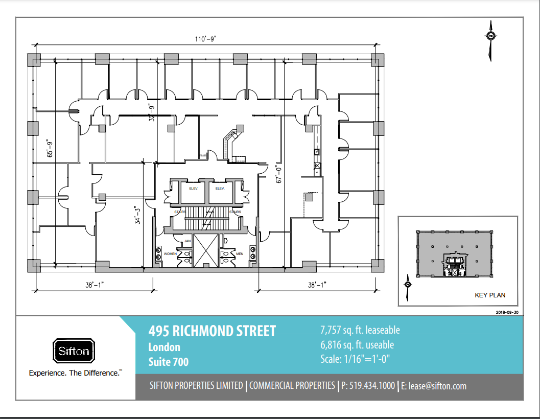 495 Richmond St, London, ON à louer Plan d  tage- Image 1 de 1