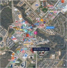 1521 SW Wilshire Blvd, Burleson, TX - Aérien  Vue de la carte
