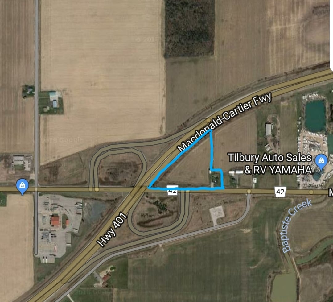 20100 County Road 42, Tilbury, ON à vendre Aérien- Image 1 de 2