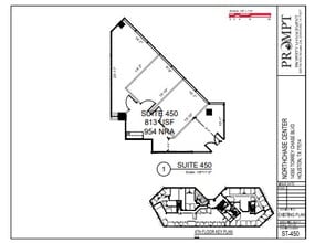 14550 Torrey Chase Blvd, Houston, TX à louer Plan d’étage- Image 1 de 1