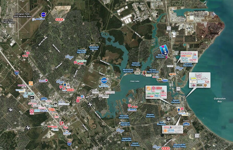 TX-146 & Repsdorph Rd, Seabrook, TX à vendre - Photo du bâtiment - Image 3 de 19