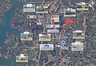 1489 Mecklenburg Hwy, Mooresville, NC - AERIAL map view