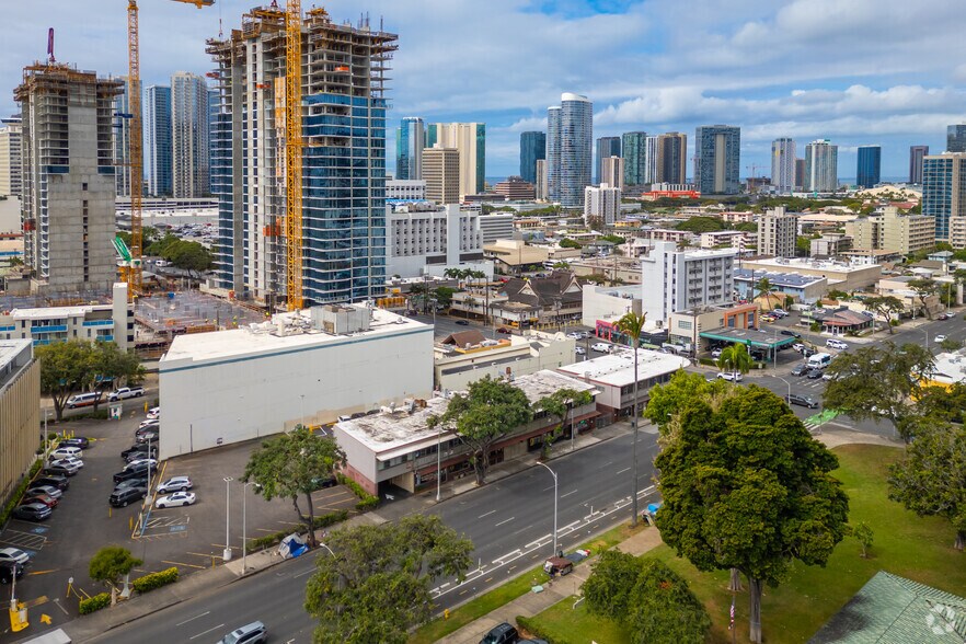 1413-1427 King St, Honolulu, HI à louer - Aérien - Image 3 de 7