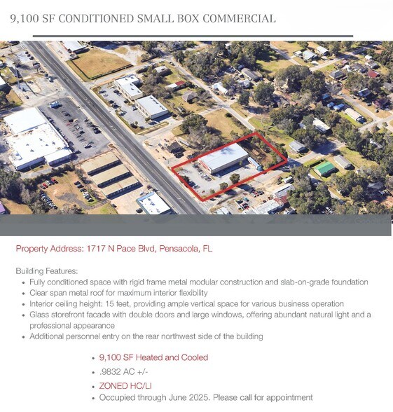 1717 N Pace Blvd, Pensacola, FL à vendre - Photo du bâtiment - Image 3 de 12