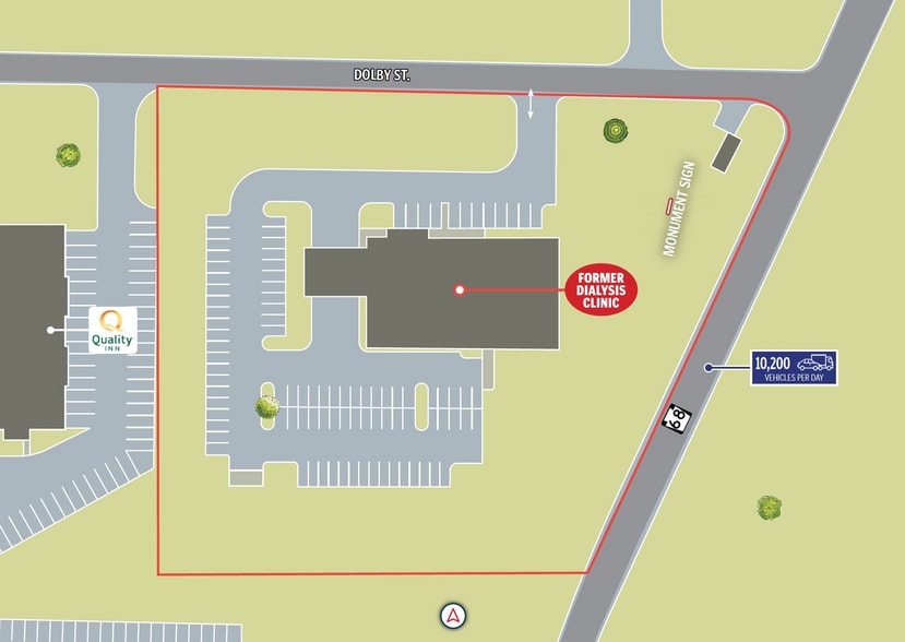 65 Dolby St, Clarion, PA for sale - Site Plan - Image 2 of 2