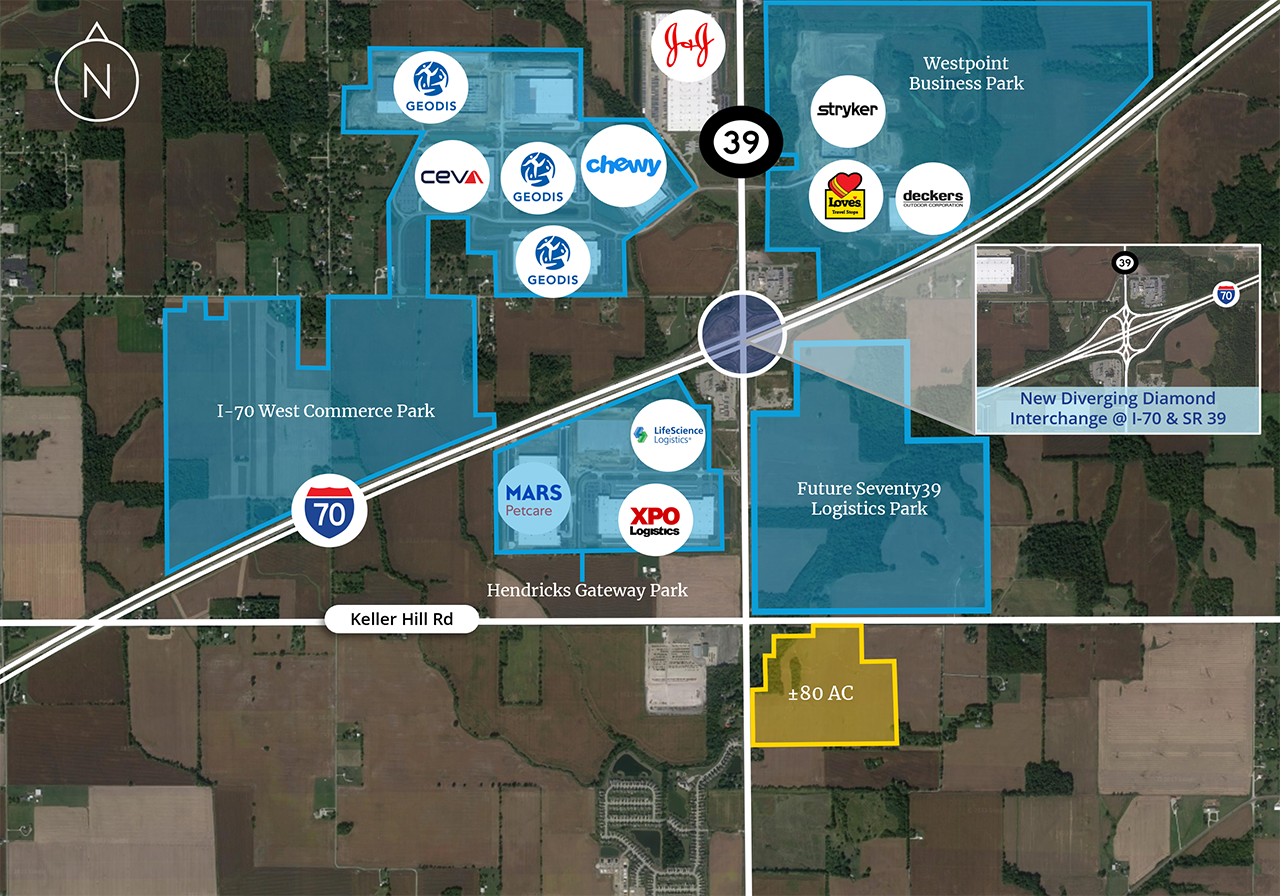 SR 39 & Keller Hill Rd, Monrovia, IN for sale Primary Photo- Image 1 of 2