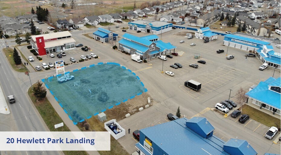 20 & 100 Hewlett Park Landing landing, Sylvan Lake, AB à vendre - Photo du bâtiment - Image 2 de 3