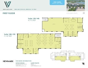 2850 Lake Vista Dr, Lewisville, TX à louer Plan d’étage- Image 1 de 1