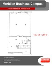 3300 Corporate Ave, Weston, FL for lease Floor Plan- Image 1 of 1