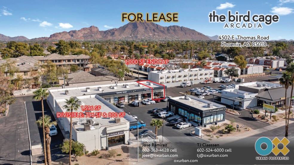 4502-4528 E Thomas Rd, Phoenix, AZ à louer - Photo du bâtiment - Image 3 de 16