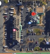 602 S King St, Leesburg, VA - AÉRIEN  Vue de la carte