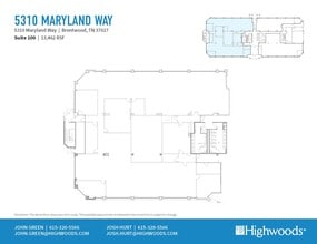 5410 Maryland Way, Brentwood, TN for lease Floor Plan- Image 1 of 1