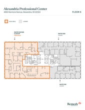 4660 Kenmore Ave, Alexandria, VA for lease Floor Plan- Image 1 of 1