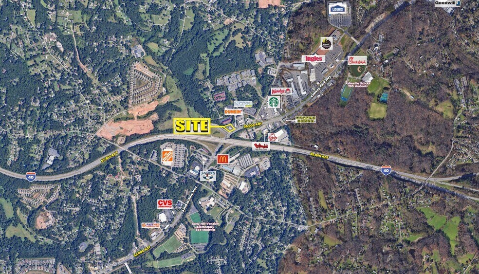 307 Smokey Park Hwy, Asheville, NC for lease - Building Photo - Image 1 of 4