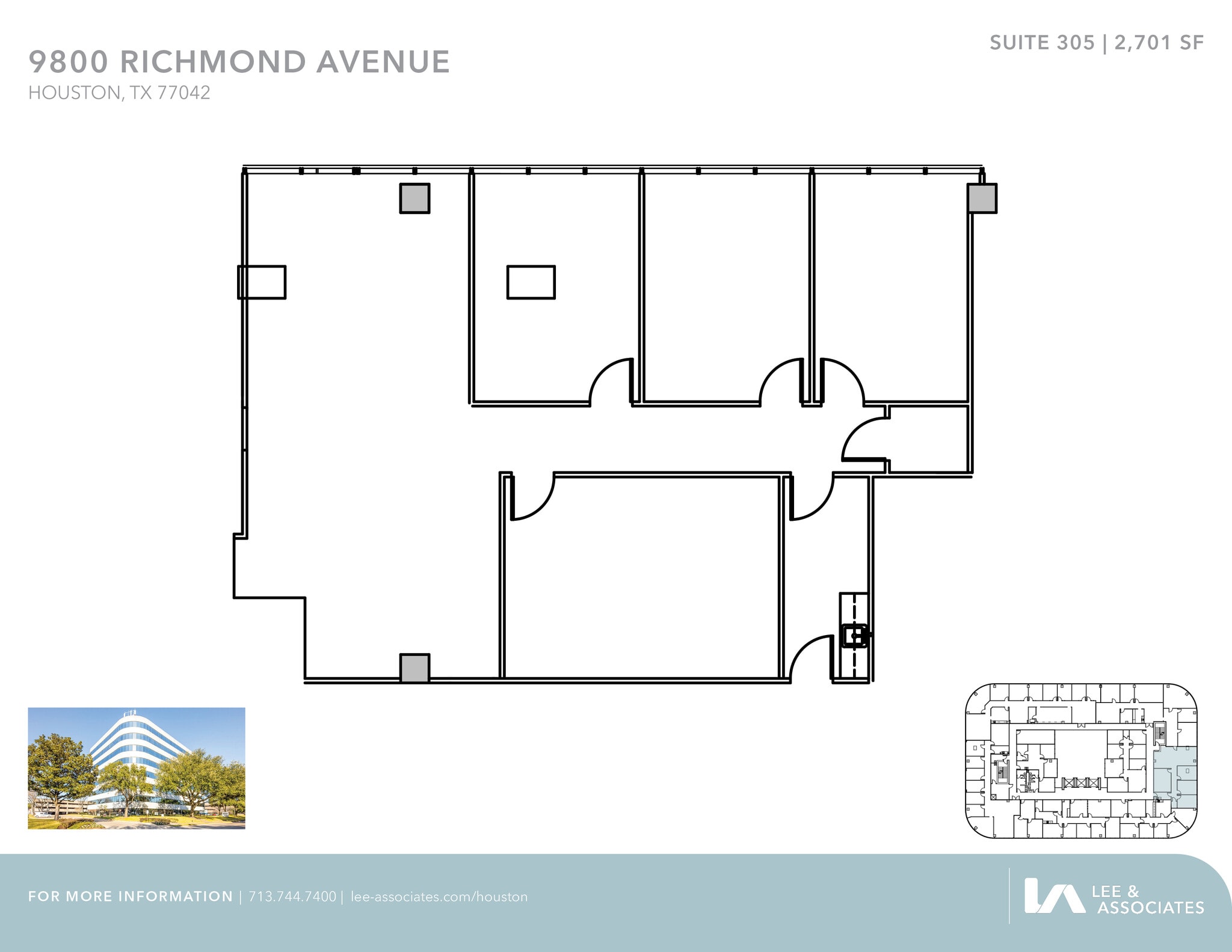 9800 Richmond Ave, Houston, TX for lease Floor Plan- Image 1 of 1