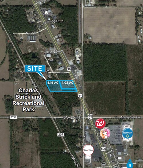 12250 NW Hwy 19, Chiefland, FL à louer - Aérien - Image 2 de 2