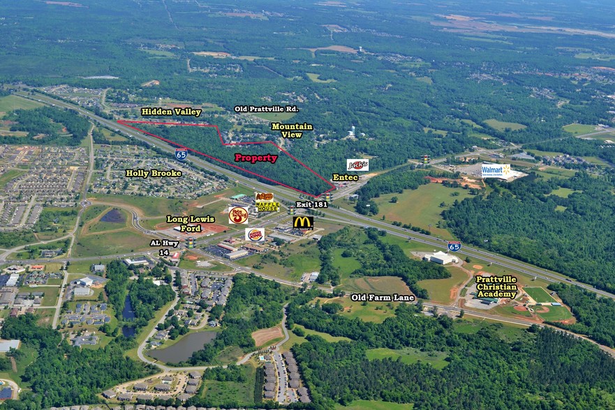 85.95 Acres NE Corner Of I-65 & AL Hwy 14 Hwy, Millbrook, AL for sale - Building Photo - Image 2 of 8