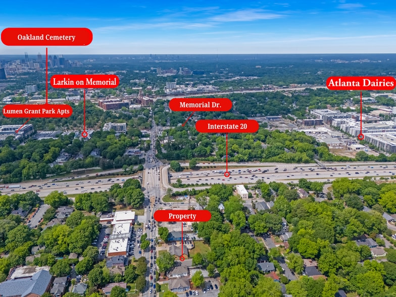 478 Boulevard SE, Atlanta, GA for sale - Aerial - Image 3 of 17