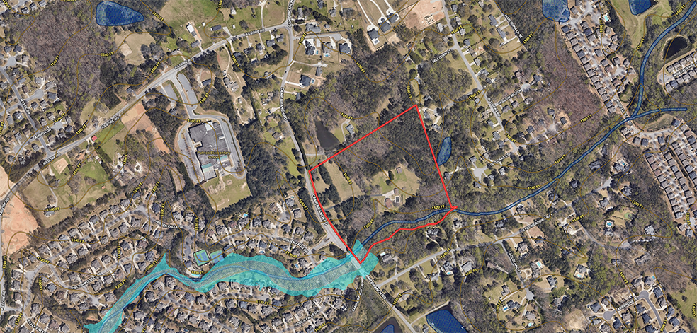 3379 Camp Branch Rd, Buford, GA for sale - Aerial - Image 2 of 3