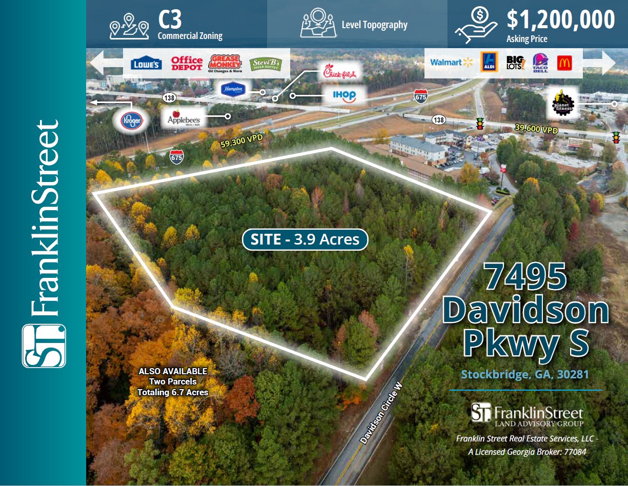 7495 Davidson Pkwy N, Stockbridge, GA à vendre Photo principale- Image 1 de 20