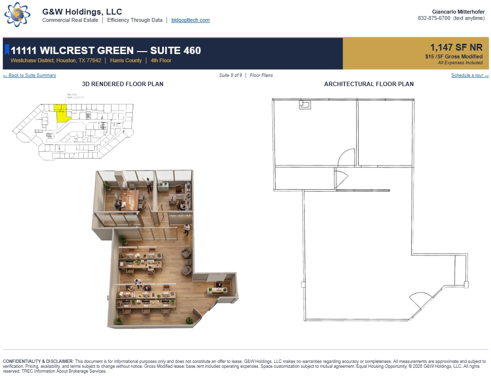 11111 Wilcrest Green Dr, Houston, TX for lease Interior Photo- Image 1 of 1