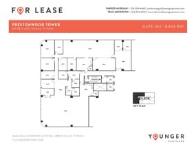 5151 Belt Line Rd, Dallas, TX à louer Plan d’étage- Image 1 de 1